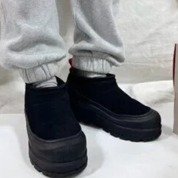 NEW HUNTER Askern Slip-On Shoes - Waterproof Insulated Suede For Women 1125 6s3 - Picture 2 of 8